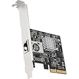 Rosewill 10Gb Ethernet Card, Network Adapter Card, Network Interface Card (NIC), 10Gb RJ45 PCIe Card with 5 Speed Control and Power Saving for Servers (RC-NIC412)