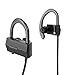 Anlo Bluetooth Headphones Wireless In Ear Earbuds V4.1 Stereo Noise Isolating Sports Sweatproof Headset with Mic, Premium Bass Sound - Black