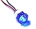 Innovative Lighting 011-2500-7 LED Bulkhead Live Well/ Recess Lights- 12 Volt DC, Blue