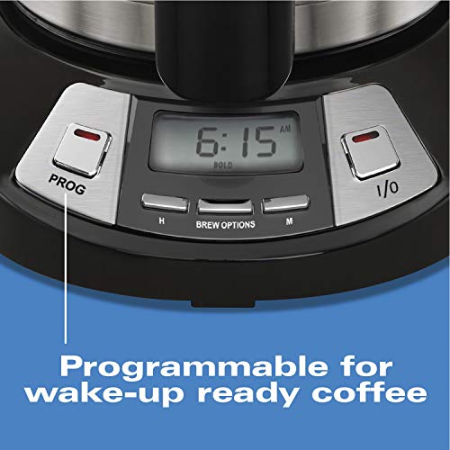 Hamilton Beach 8 Cup Programmable Coffee Maker with Thermal Carafe