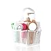 Jovilife Hanging Mesh Shower Caddy tote,Toiletry tote portable travel college, Dorm, 7.5INCH 8 Pouch, caddy mens, Travel Shower Caddie Tote,Toiletry tote,Gym,Cosmetics and Bath Organizer (White)