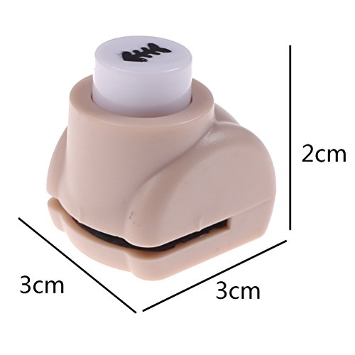 7thLake Paper Punch,Scrapbooking Punches 10 Pieces,Cute Multi-pattern Hand Press Shapes,Kid Cut DIY Handmade Hole Puncher for Festival Papers and Greeting Card