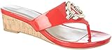 Mootsies Tootsies Peach Women Open Toe Synthetic Wedge Sandal