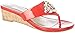 Mootsies Tootsies Peach Women Open Toe Synthetic Wedge Sandal