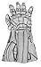 Deluxe Ultron Hands Costume Accessory
