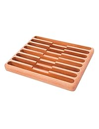 Almacenamiento para Apple Watch correas bandeja soporte correa pantalla organizador iWatch Portfolio caja Dock Station madera ...