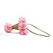 SIFAN Handmade First Birthday Hats for Baby Shower, Girls and Adults, Gold/Pink