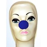 Goshman Blue Foam Clown Noses (1 5/8