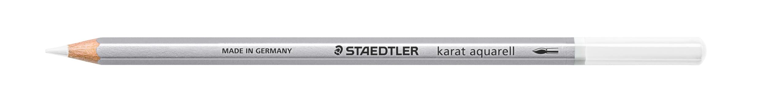 Staedtler Karat Aquarell 125-0 Professional Watercolour Pencils - White (Pack of 6)
