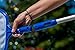 SharkBlu Plastic Pool Skimmer Net with Universal EZ-Clip Attachment for Easy Replacement, Leaf Skim Nets for Cleaning Swimming Pools, Telescopic Pole Not Included, Blue - 17.5 x 11.5 x 1.5 inches