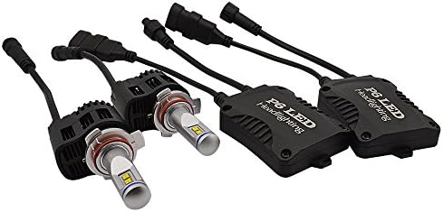 LEDONLY 110W 10,400LM Adjustable Focus Length 9012 LED Headlight Bulbs Conversion Kit Super Bright 6000K 2yr Warranty