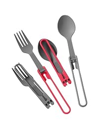 MSR plegable Utensilio   Juego de tenedores y cuch