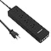 TESSAN 3 Outlet Surge Protector(1700J) Power Strip with 4 USB Ports(20W) Charging Station 5 Ft Cord for iPhone 6s/6/6 plus, iPad Air 2/Mini 3, Samsung Galaxy S6/S6 Edge/Note 5, HTC M9, Nexus-Black