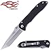 Ganzo Firebird G714 Pocket Folding Knife G-10 Handle SS Blade Hunting Fishing Outdoor EDC Tool (Black)