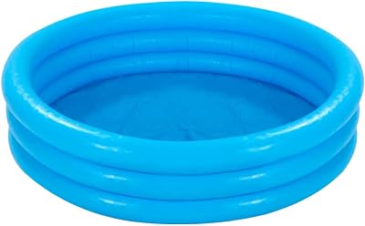 Intex Crystal Blue Three Ring Inflatable Paddling Pool 1.14m x 25cm