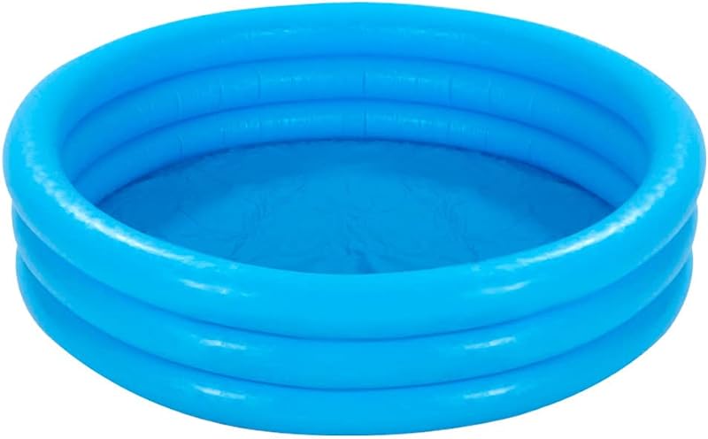 Intex Crystal Blue Three Ring Inflatable Paddling Pool 1.14m x 25cm