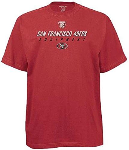 San Francisco 49ers Equipment Adult XX-Large Short Sleeve Shirt Team Colors
