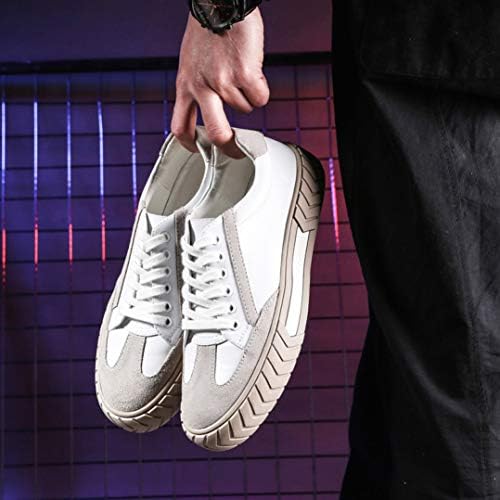 蒸れない スエード スニーカー メンズ デッキシューズ おしゃれ 白の靴 ストリート系 韓国風 スケートボードシューズ 通学 通勤 日常 軽量 疲れない 歩きやすい メンズシューズ 春夏 トレンド 白の靴 B085f2bk5f 3 327円 激安通販ショッピング 超人気 専門店 人気