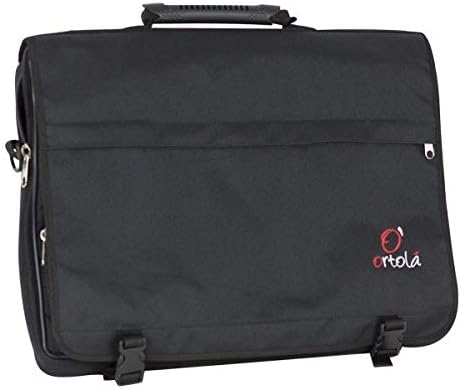 Ortola 1363-001 - Funda flauta+flautin+cartera partituras, color negro: Amazon.es: Instrumentos musicales