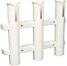 Sea Dog 325038-1 Three Pole Side-Mount Rod Holder, White