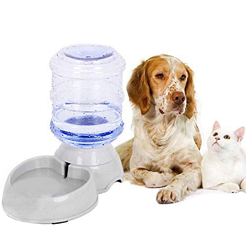 Cat Water Fountain,Automatic Cat Feeder,Dog Water Dispenser,1 Gal Pet Automatic Feeder Waterer