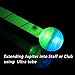 Led Juggling Ball Beginners\Professionals - The Night Circus Light Show - Turns to Poi, Staff, Flower Stick \ Modular Juggling - 2 Smart Programmable Brains Speevres