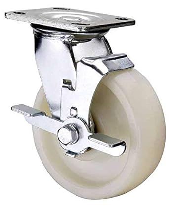 VXB Brand 6" Inch Caster Wheel 1543 pounds Side Brake