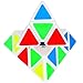Dreampark Pyramid Speed Cube Puzzle, White
