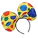 KODORIA Clown Costume Props Funny Fancy Dress Jumbo Polka Dots Tie + Bow Headband Circus Party Fancy Dress Up