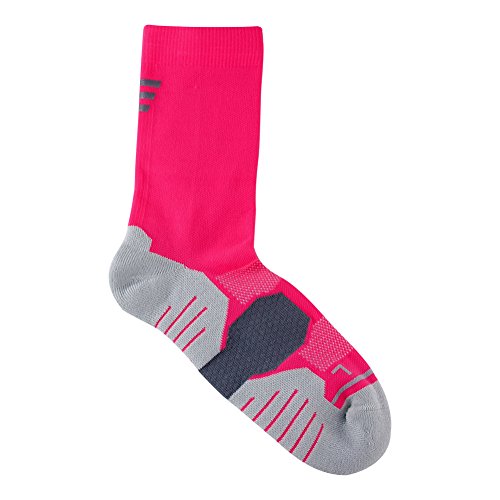 Cool Athletic Crew Socks 6 Pairs, Facool Women's Girl's Cushioned Soccer Football Socks, Mid Calf Basketball Lacrosse Socks, Handball Rugby Socks