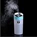 Ultrasonic Humidifier USB Car Humidifier Mini Aroma Essential Oil Diffuser Aromatherapy Mist Maker Home Office (Blue)