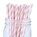 Just Artifacts 100pcs Premium Paper Straws (Light Pink)