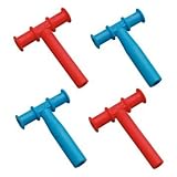 Chewy Tubes Teether, 4 Pack - Blue/Red