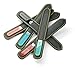 Original GERmanikure genuine crystal file in leather case, 3mm thick
