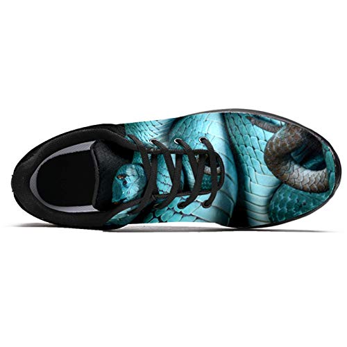 41hWzEBWHyL Venomous Viper azul tropical serpiente hombres entrenadores resbalón en zapatos de correr ligeros al aire libre… Venomous Viper azul tropical serpiente hombres entrenadores resbalón en zapatos de correr ligeros al aire libre… - Imagen 7