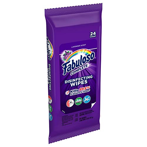 Fabuloso Complete Wipes, Lavender, 24 Count, Pack of of 12 Pricepulse