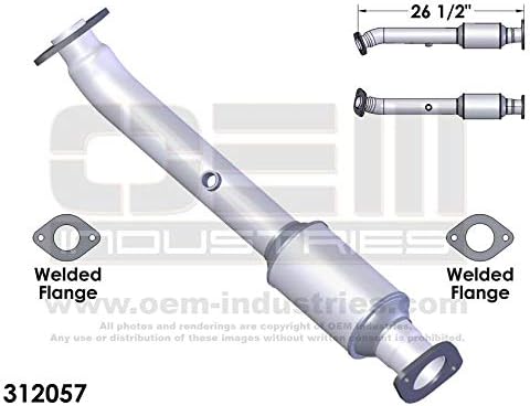 OEM Industries 312057 Catalytic Converter (NON CARB Compliant)