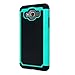 Grand Prime Case Cover , Galaxy Grand Prime case, E LV Samsung Galaxy Grand Prime Case Full Body Hybrid Armor Protection Defender Case Cover - Dual Layer Armor Protective Case Cover for Samsung Galaxy Grand Prime - TEAL