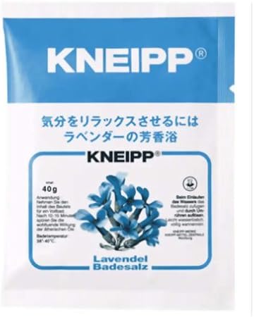 Amazon クナイプ バスソルト ラベンダーの香り 40g 入浴剤 バスソルト 粉末入浴剤 バスソルト 通販