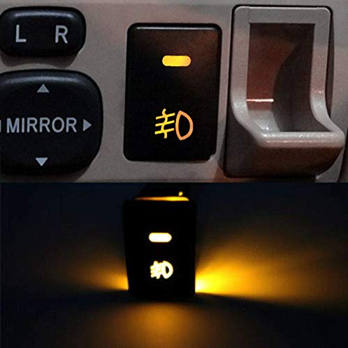 image for Xotic Tech Factory Style 4-Pole 12V Push Button Switch w/LED Backgroun