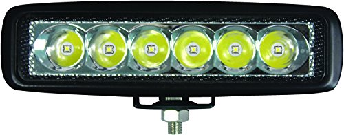 HELLA 357203011 Value Fit Mini Light Bar (6 LED, Spot Beam)
