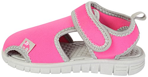 B.U.M. Equipment Girl\'s Water Shoes, Hot Pink/Grey, 10 M US Toddler'