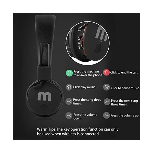 YouCut-Wireless-Stereo-Foldable-Headphones-with-Microphone-and-Volume-Control-Heavy-Bass-Lightweight-On-Ear-HD-Headset-for-Computers-Laptops-and-Cell-Phones-Black YouCut Wireless Stereo Foldable Headphones with Microphone and Volume Control, Heavy Bass Lightweight On Ear HD Headset…