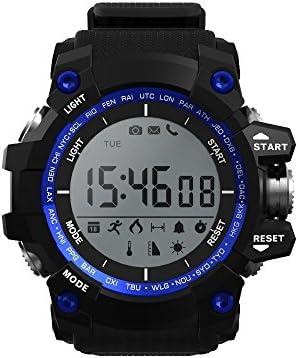 Smart Watch Sports Bluetooth Watch Pedometer Fitness Tracker Wearable Technology IP68 Waterproof Running Equipment with LED Backlight for Android and IOS Smartphones Best Choice for Men and Boys