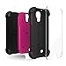 Ballistic SG MAXX Case for Samsung Galaxy S4 - Retail Packaging - Black/Hot Pink
