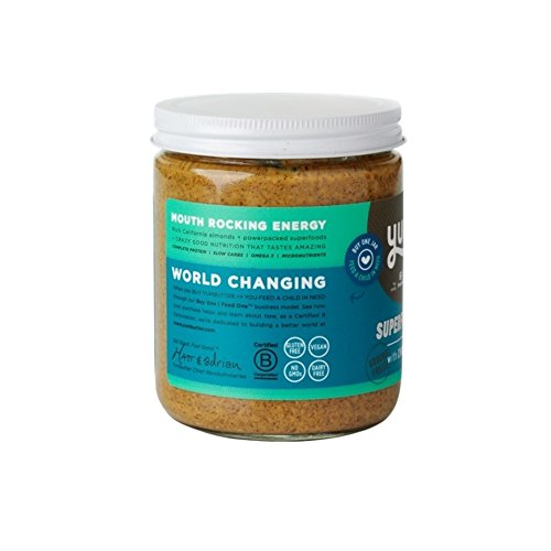 Yumbutter Nut and Seed Butter, 16 oz. Jar - Superfood Almond Butter