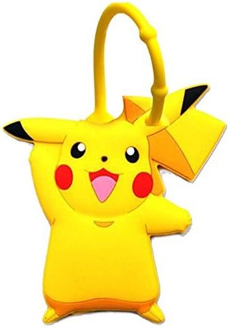 Pokemon Pikachu PVC Embossed Designed Silicone 1 Oz Travel Size Pocketbac Lotion Hand Gel Sanitizer Holder Case Cover