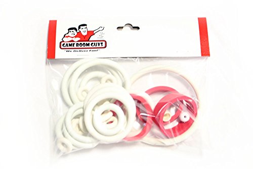 Game Room Guys Williams Alien Poker Pinball White Rubber Ring Kit