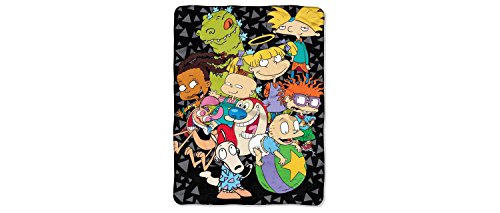 The Northwest Company Nickelodeon Rewind The Spin Room Micro Raschel Throw (46