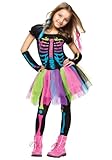 Fun World Funky Punk Skeleton Child Costume